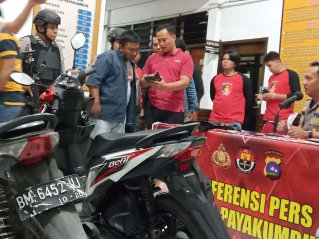 Pelaku pencurian spesialis isi jok motor diringkus Polres Payakumbuh