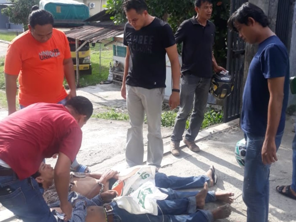 Dua tersangka pencuri ternak di Padang