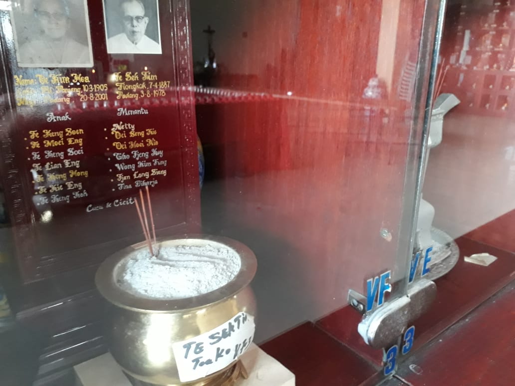 Rumah Abu Abadi di Jalan Batipuh, Kawasan Pondok, Kota Padang.