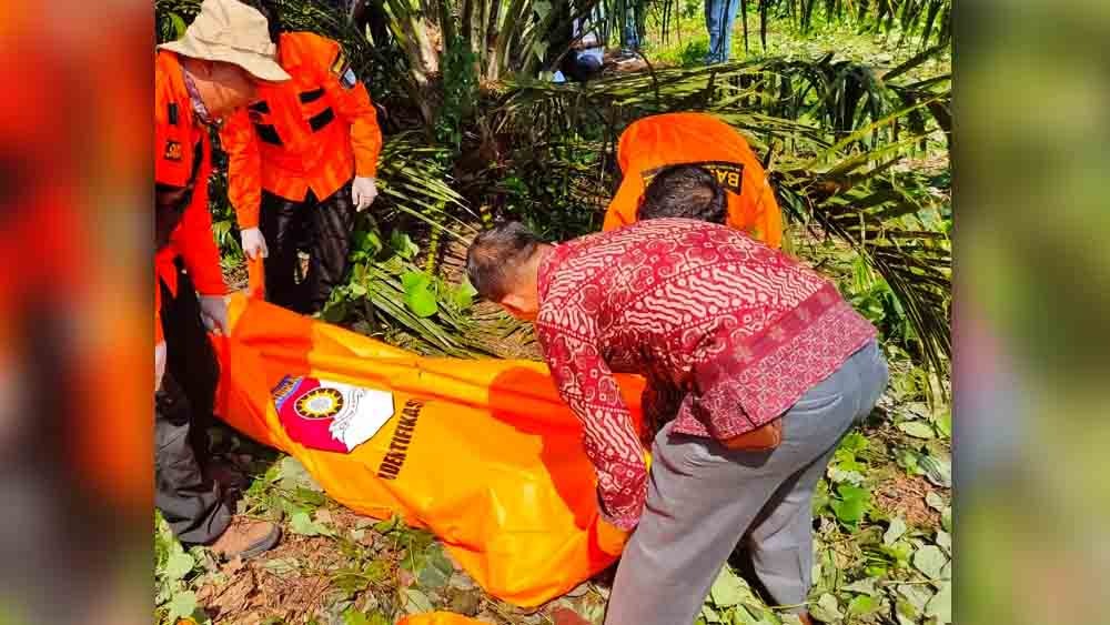 jasad pekerja sawit yang ditemukan meninggal di Pasaman Barat