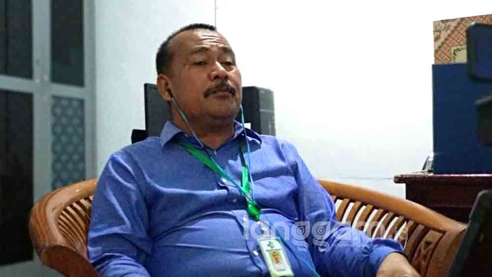 Pejabat Pemberi Informasi dan Dokumentasi RSUP M Djamil, Gustavianof memberi keterangan Pasien Corona di Padang