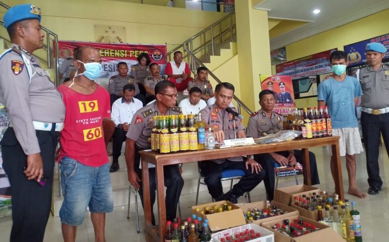 Polres Pesisir Selatan Tangkap Tersangka Narkoba