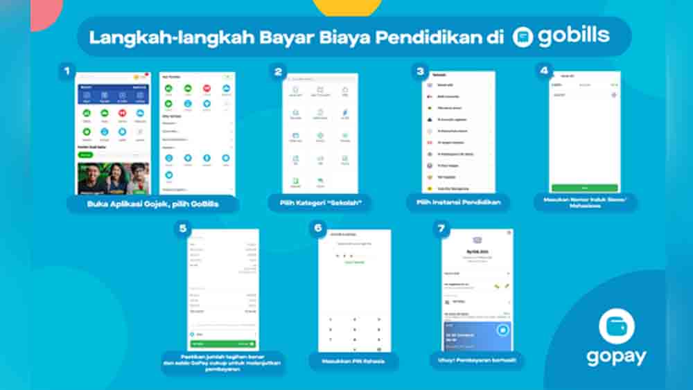 Bayar SPP Pakai GoPay