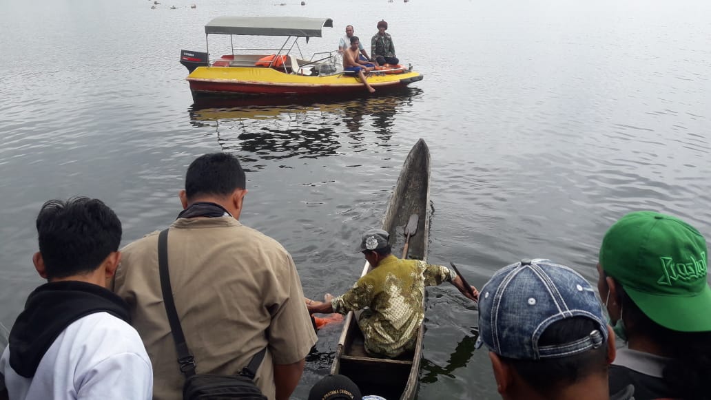 Pencarian korban tenggelam di Danau Diantas Kabupaten Solok