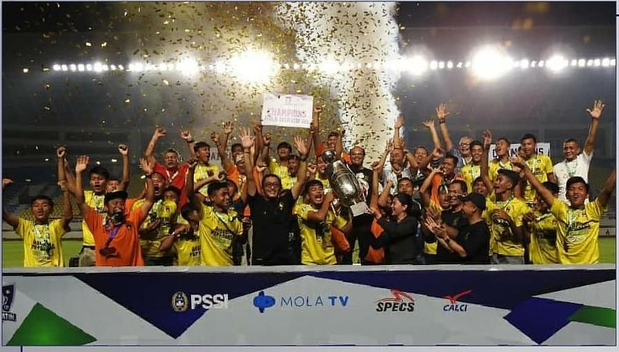 PSP Padang Rebut Piala Soeratin U-15