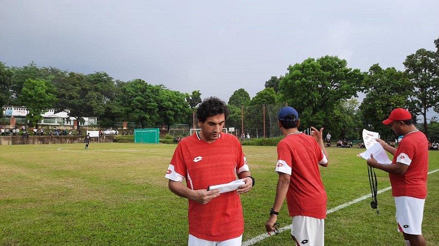 Pelatih Semen Padang Eduardo untuk menghadapi di Liga 2 2020