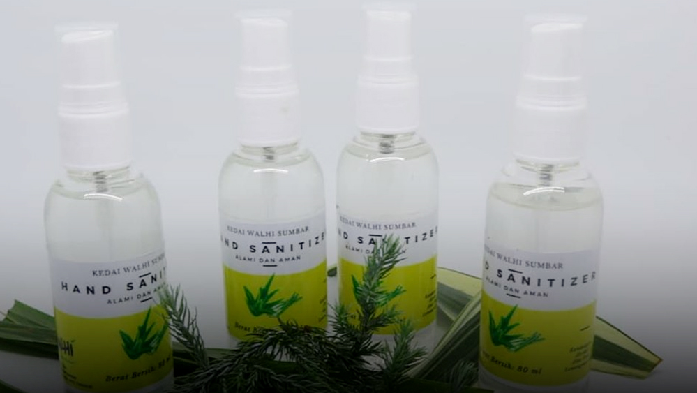 Hand Sanitizer Walhi Sumbar