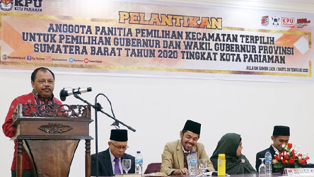 PELANTIKAN PPK Kota Pariaman