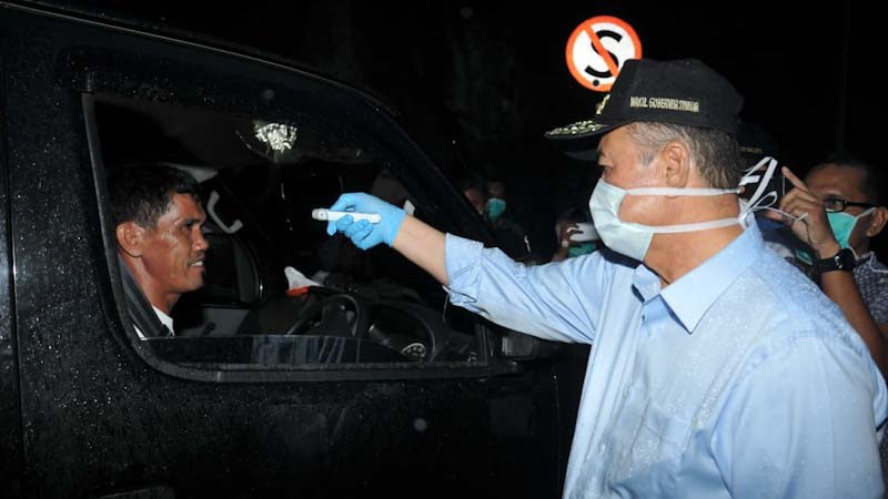 Ratusan Kendaraan Terobos Posko Check Point