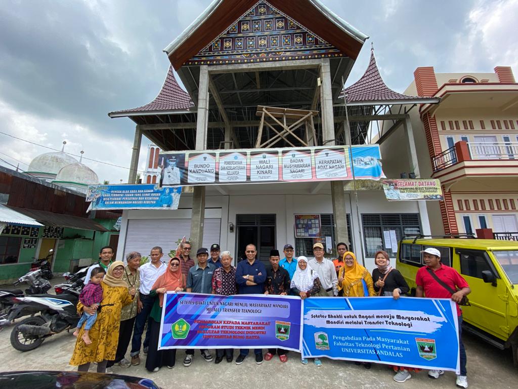 Setetes Bakti Akademisi untuk Nagari Kinari