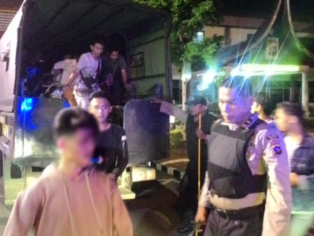 Remaja yang diduga terlibat balap liar di Padang ditangkap polisi