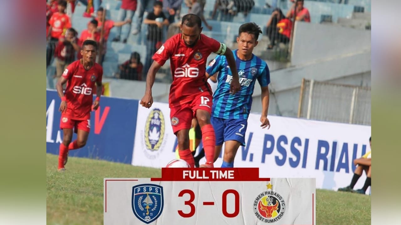Laga Perdana, PSPS Tekuk Semen Padang FC 3-0