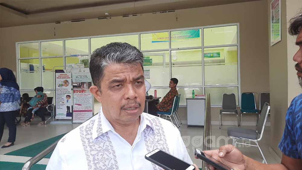 Rektor Universitas Andalas (Unand) Yuliandri. (Foto: Rahmadi)