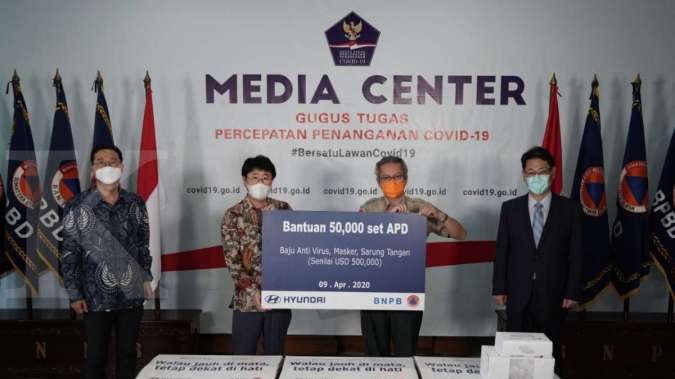 Hyundai Bantu 50.000 Set APD untuk Tenaga Medis Lawan Covid-19