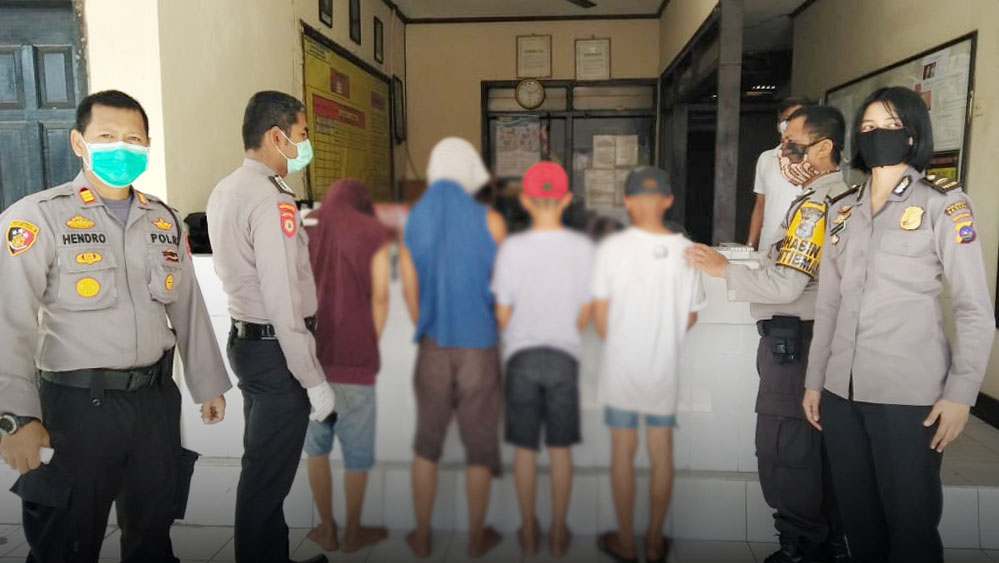 Maling di SMPN 30 Padang yang Meninggalkan Pesan di Papan Tulis Diringkus Polisi