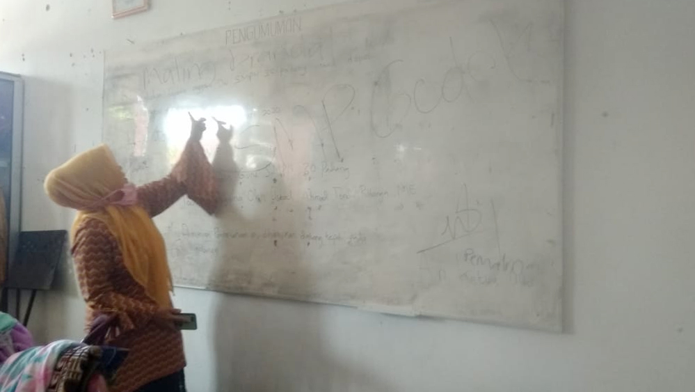 Maling di SMPN 30 Padang yang Meninggalkan Pesan di Papan Tulis Diringkus Polisi