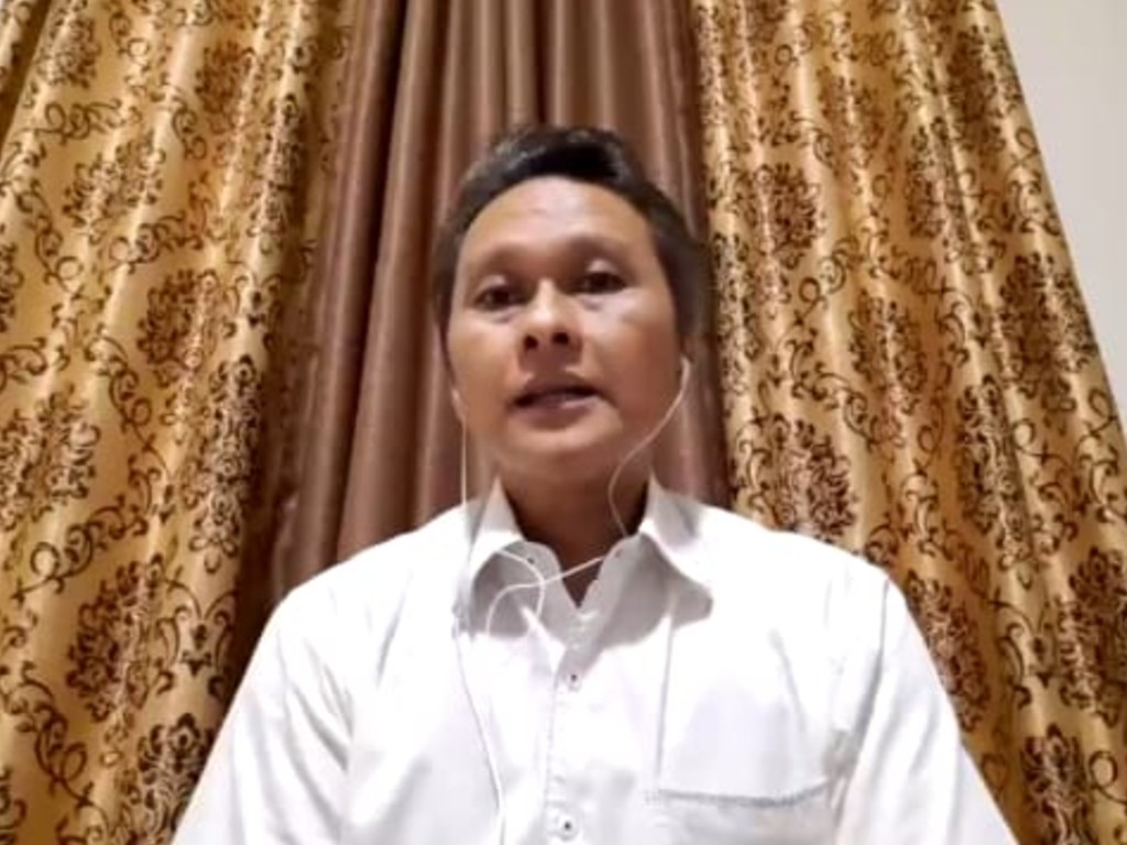 Ketua Tim Covid-19 Centre Universitas Baiturrahmah (Unbrah) Padang, Rendi Bayu Hansah. (Foto: Rahmadi)