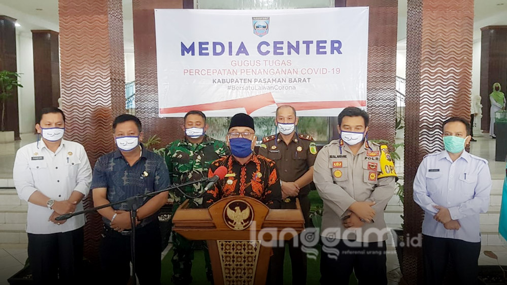 Warga Pasaman Barat Positif Covid-19