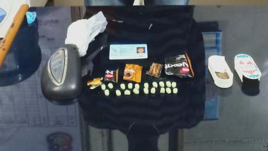 Di Tengah Wabah Covid-19, Tersangka Pengedar Ekstasi Ditangkap di Payakumbuh