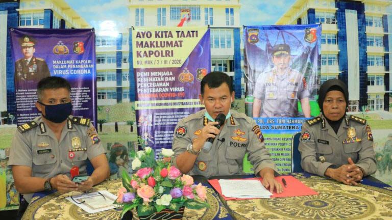 Jajaran Polda Sumbar Bubarkan Massa 1.185 Kali