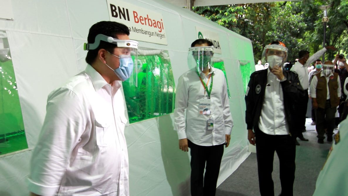 Swab Test Gratis BNI untuk 30.000 Orang, Bentuk Kerjasama Kuat BUMN, Swasta dan Pemerintah