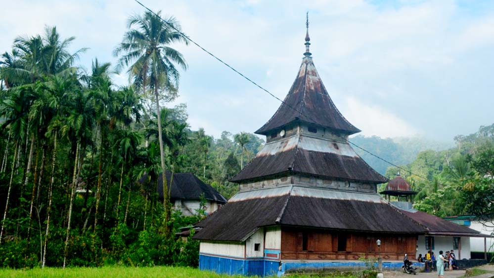 Perang Paderi Pasaman dan Tarekat Naqsyabandiyah, masjid tua sipisang