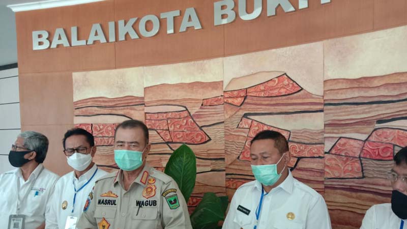Wagub Bertemu Wali Kota, Bahas Kemungkinan Bukittinggi Keluar dari PSBB