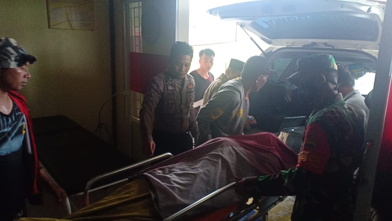 Jasad pelajar yang ditemukan meninggal dunia di embung Nagari Sungai Nanam, Kabupaten Solok. (Foto: Dok.Polsek Lembah Gumanti)