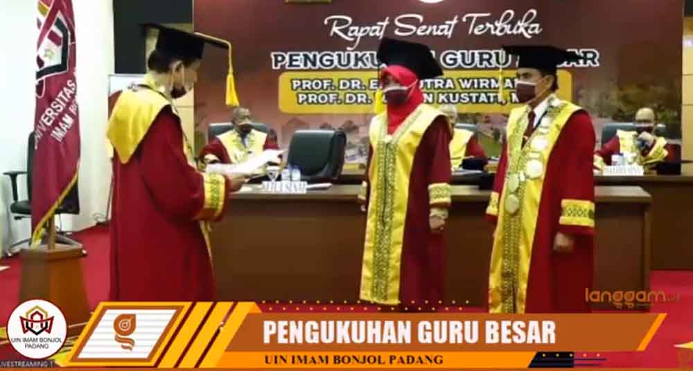 Rektor UIN IB Jadi Guru Besar
