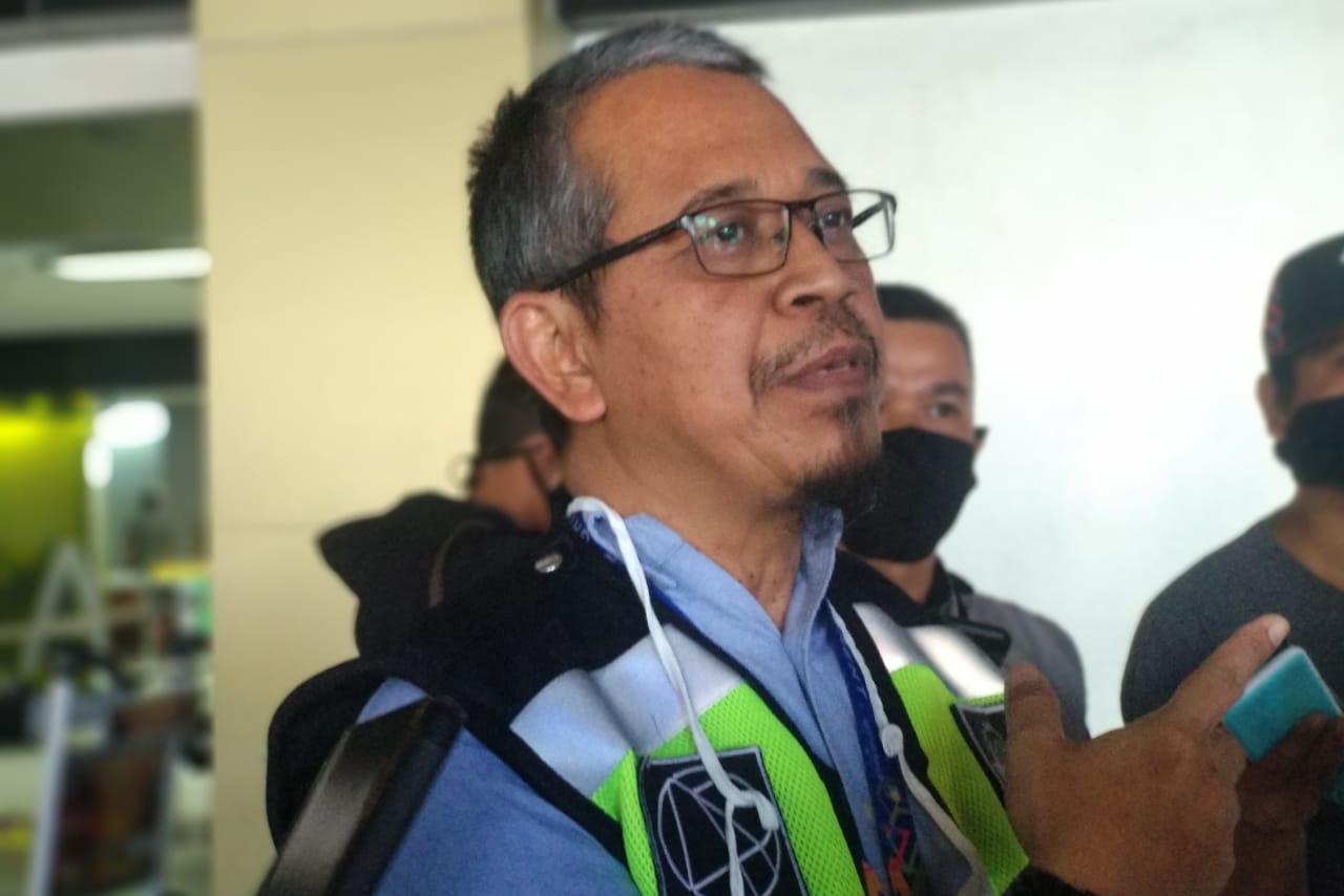 Executive General Manager Angkasa Pura II Cabang BIM, Yos Suwagiono. (Foto: Irwanda)