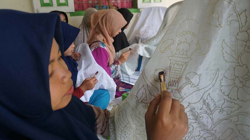 Mengembangkan Pesona Batik Sampan dan Kasai, Motif Khas Pariaman