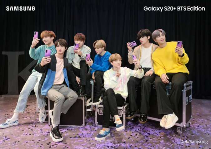 Samsung Luncurkan Ponsel Edisi Khusus K-Pop BTS