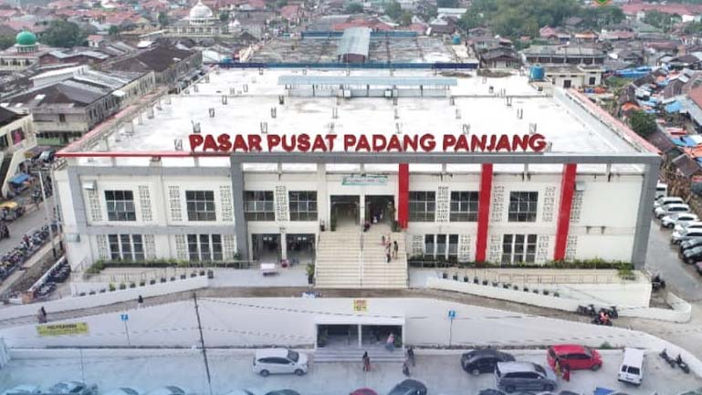 Inovasi Serai Wangi, Pasar Pusat Padang Panjang Ikuti Lomba Nasional Kenormalan Baru