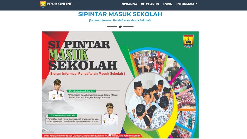 Berakhir Hari Ini, PPDB SMP Kota Pariaman Diikuti 1.443 Calon Siswa