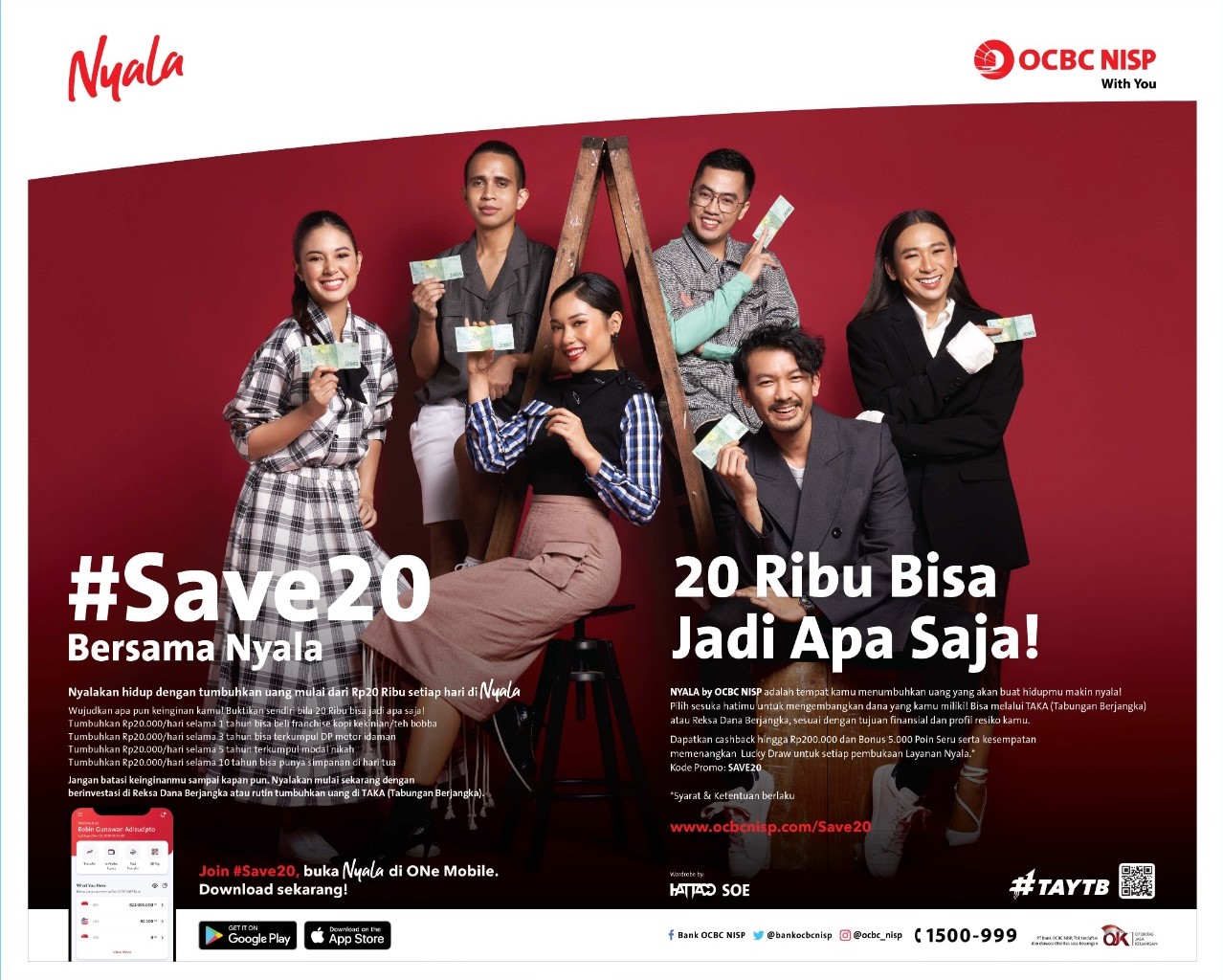 Lewat TAKA Bank OCBC NISP, Nabung Mulai Rp20.000