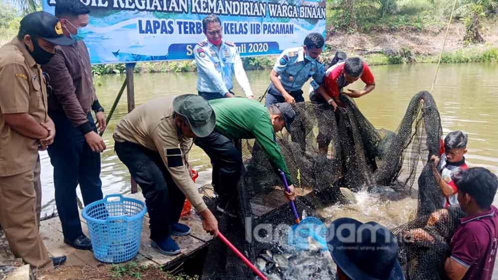 Warga Binaan di Pasaman Barat Mampu Garap 10 Hektar Lahan Pertanian