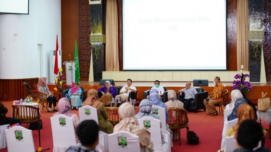 Pindah ke Kampus Limau Manis, Dekan FKG Diminta Buat Perencanaan