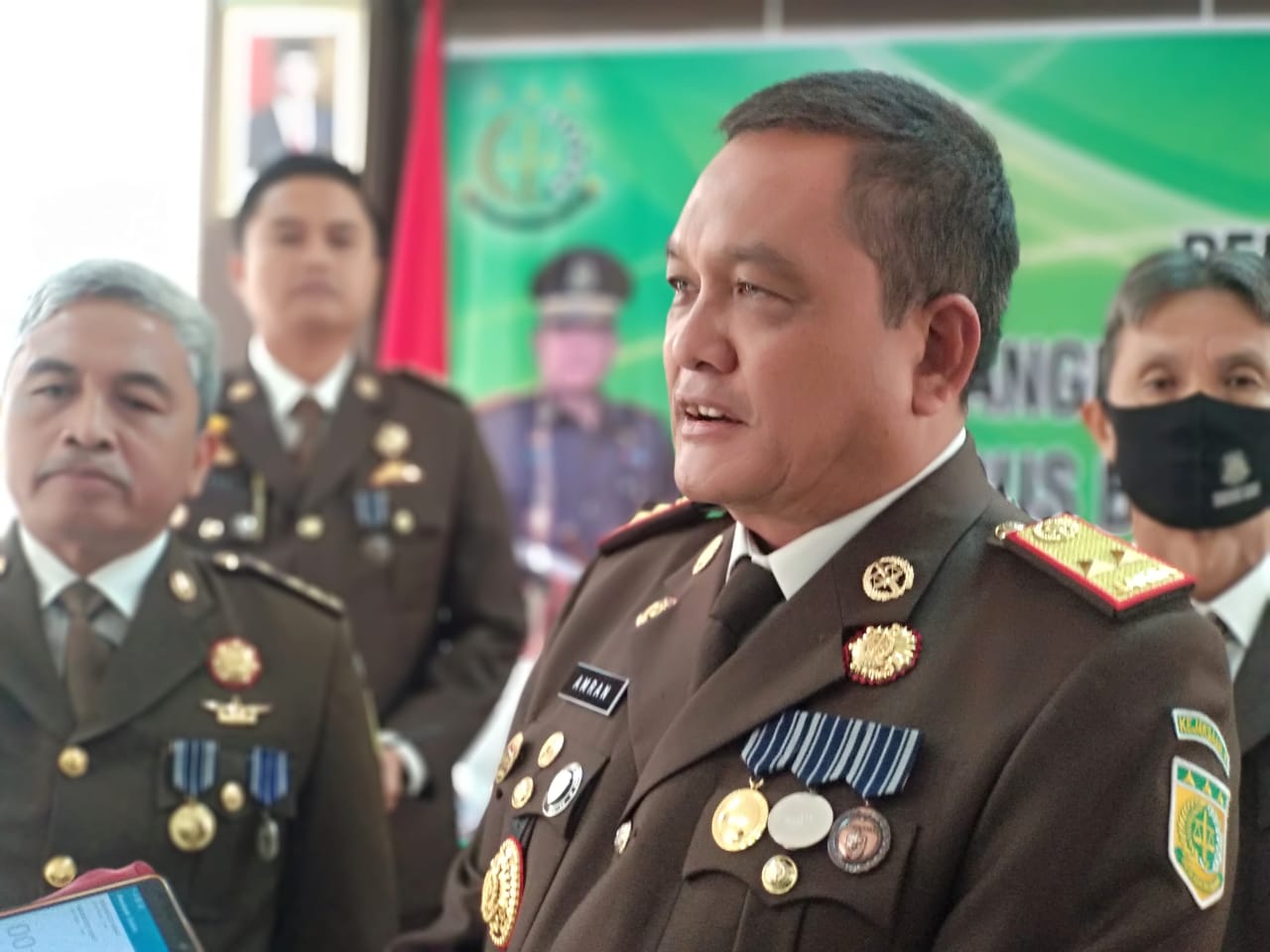 Kajati Sumbar Amran. (Foto: Irwanda)