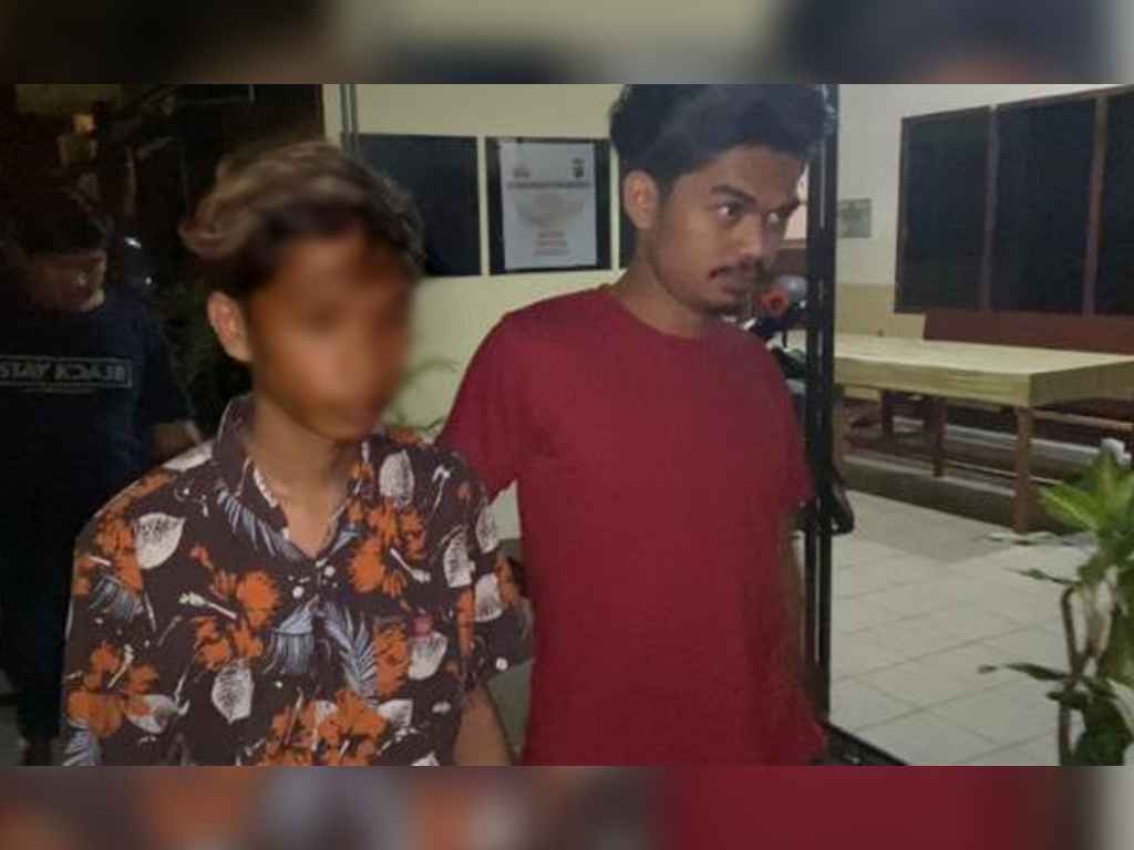 Pelaku pencuri sepeda di Padang diringkus polisi. (Foto: Dok.Polresta Padang)