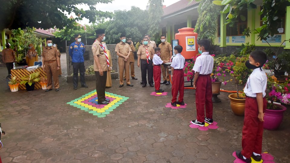 Suasana sekolah di Pariaman. (Dok. Pemko Pariaman)