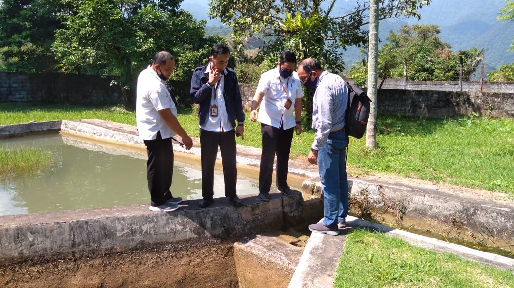 Pelestarian Ikan Bilih, PT Semen Padang Bangun Replika Danau Singkarak di Taman Kehati