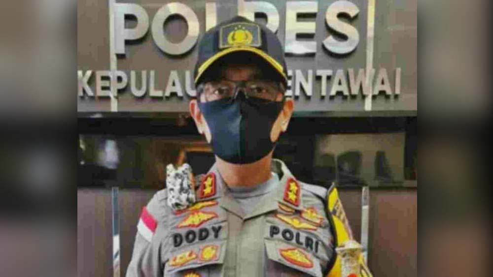 Kapolres Mentawai AKBP Dodi Prawira Negara