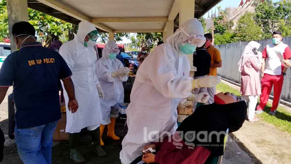 Kontak dengan 2 ASN Positif Corona 115 Warga Pasaman Barat Diswab