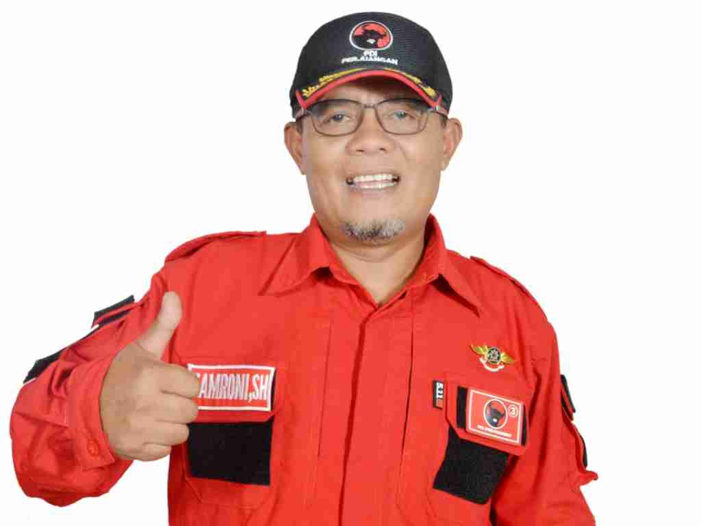 Ketua DPC PDIP Kabupaten Solok Zamroni. (Foto: Istimewa)