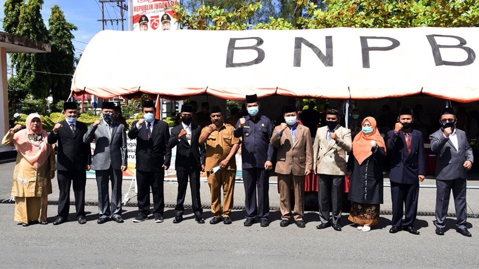 Walikota Pariaman Lantik 10 Pejabat Eselon III