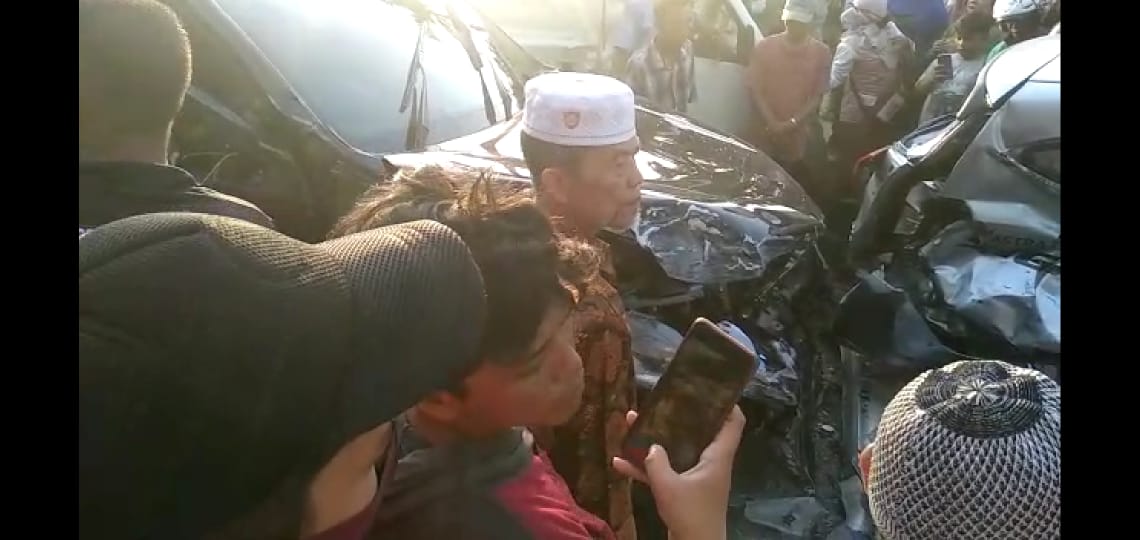 Kecelakaan di Jalan M Yamin Padang