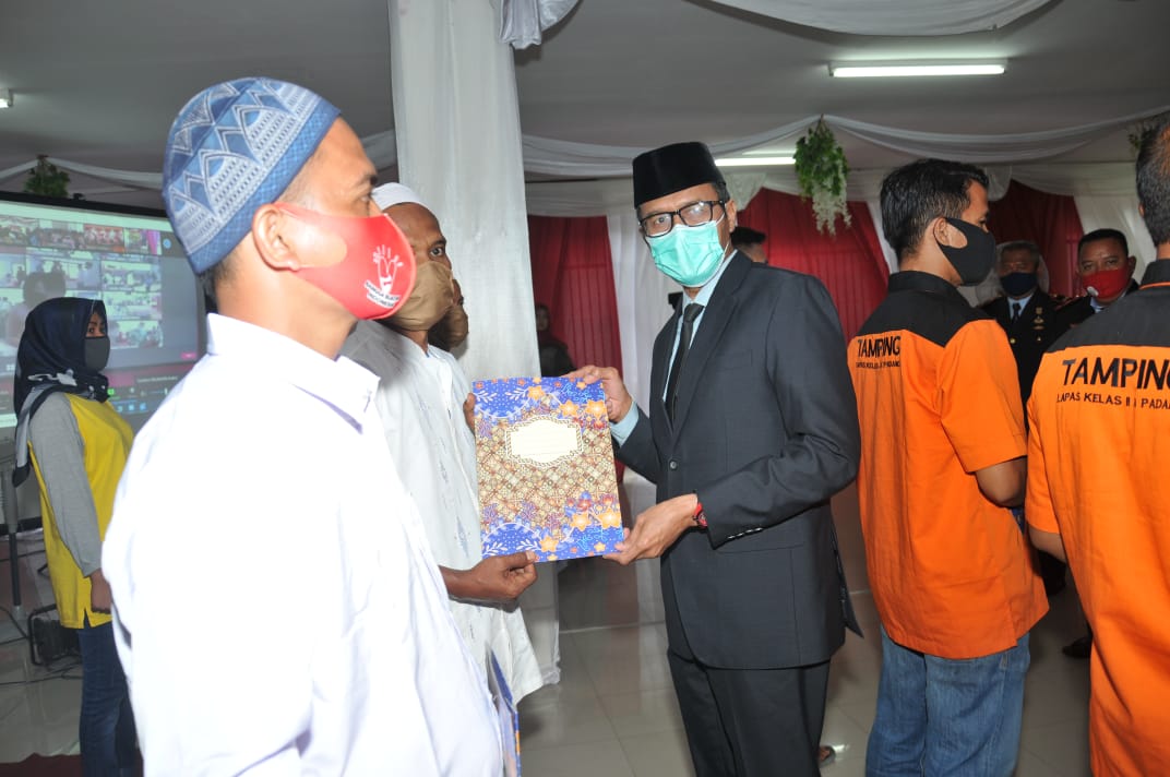 2.798 Napi di Sumbar Dapat Remisi, 172 dari Lapas Anak