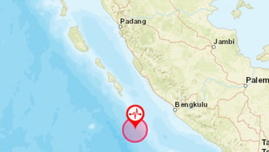 Gempa Magnitudo 6,9 dan 6,8 di Bengkulu Terasa Sampai ke Sumbar