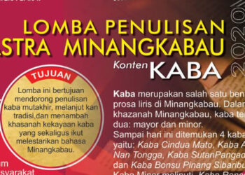Lomba sastra Minangkabau. (Sumber; Dinas Kebudayaan Sumbar)