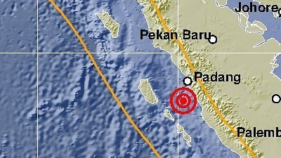 Gempa Magnitudo 5,2 Dirasakan Hingga IV MMI, Warga Pesisir Selatan Berlarian ke Luar Rumah